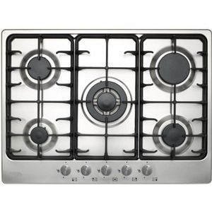 PLAQUE GAZ PLAQUE TABLE A GAZ FULL INOX 5 FEUX MEGA PROMO 