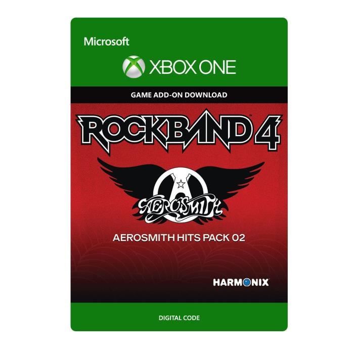 DLC ROCK BAND™ 4 : Aerosmith Hits Pack 02 pour Xbox One