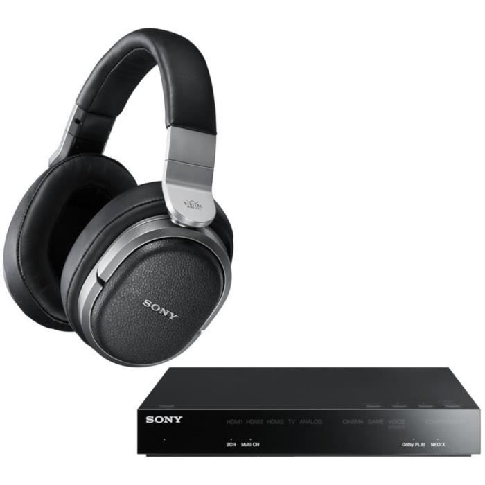 SONY Casque sans fil MDR-HW700DS avec son numérique Surround