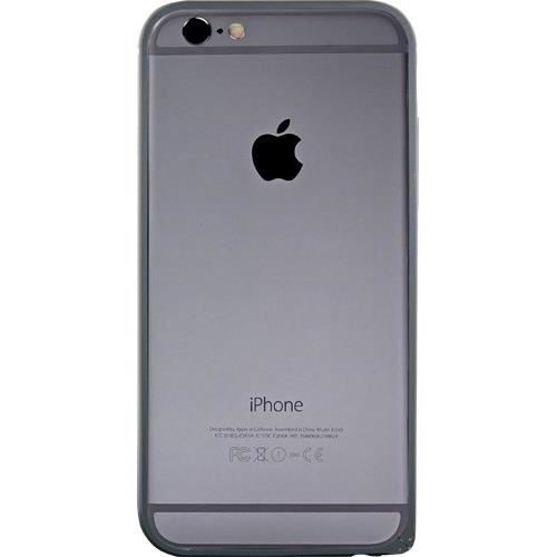 Bumper - Gris - Pour iPhone 6 + Protection d'écran