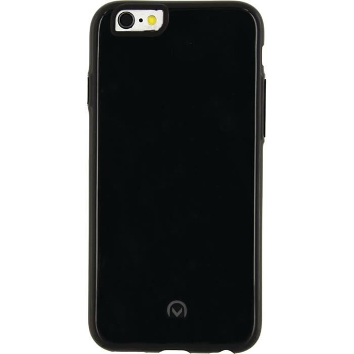 MOBILIZE Deluxe Gelly Case Etui de protection pour telephone Apple iPhone 6 / 6s Noir