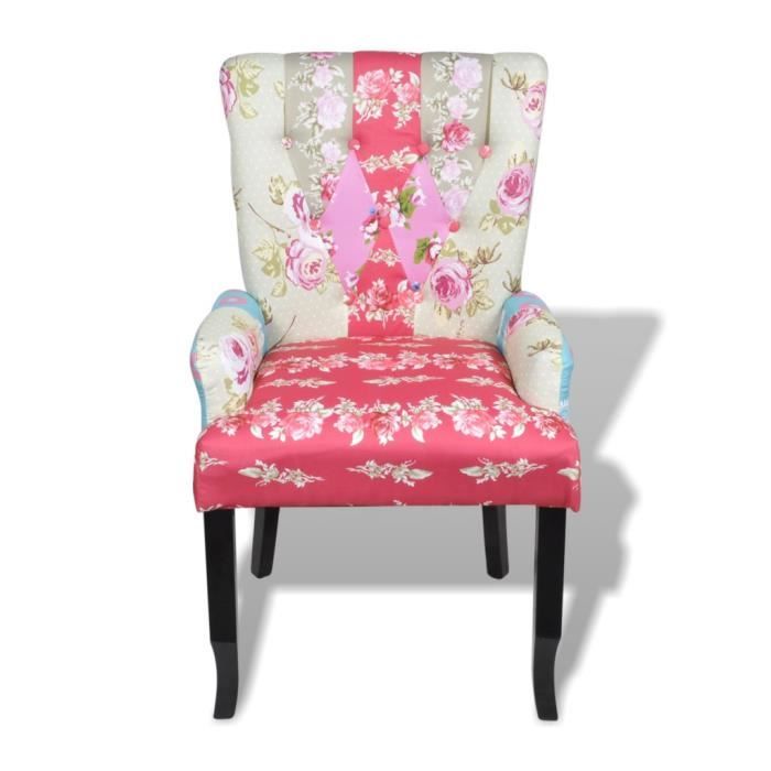Ergonomique Achat Patchwork Chaise Magnifique Design Multi Couleur 7g6ybf