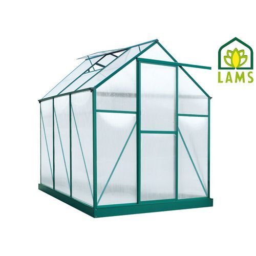 Serre en alu verte et polycarbonate PENSEE JANY   Achat / Vente SERRE