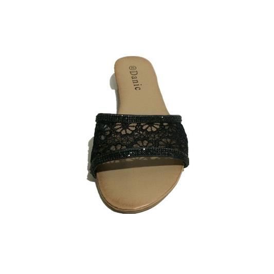 claquette strass