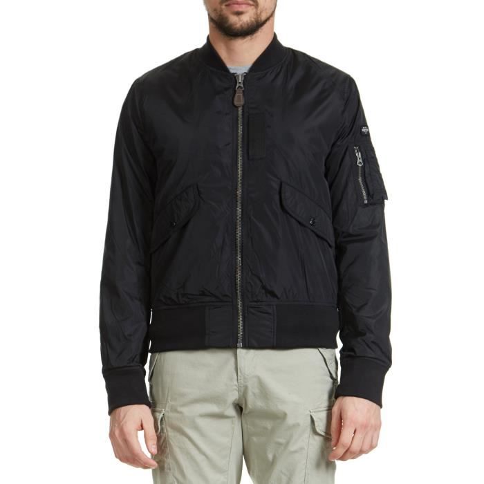 Bomber Schott Fairfield Homme Noir Noir - Achat / Vente blouson ... BLOUSON Bomber Schott Fairfield Homme