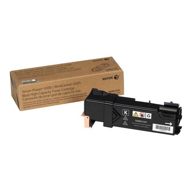 Original Toner fr XEROX/Tektronix Phaser 6500, noir 3.000