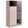 NOA Armoire de chambre style industriel gris loft