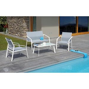 Salon de jardin acier - Achat / Vente pas cher Salon de jardin acier - Achat / Vente pas cher