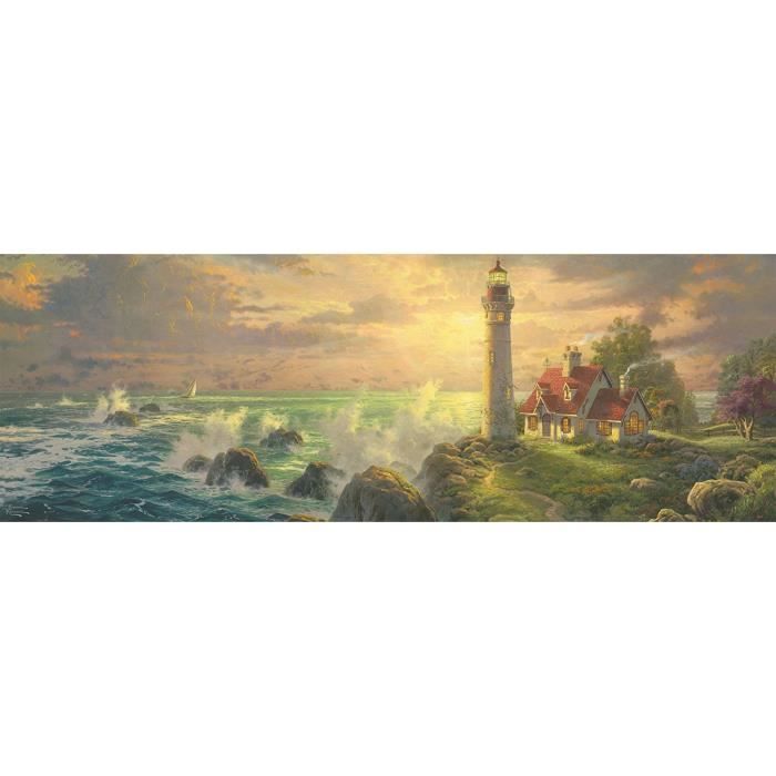 SCHMIDT SPIELE THOMAS KINKADE Puzzle Adulte Idylle A L'ombre Du Phare- 1000 Pièces