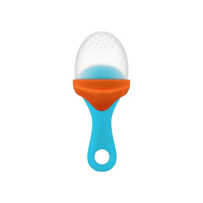 BOON Pulp Sucette avec compartiment - Bleu / Orange