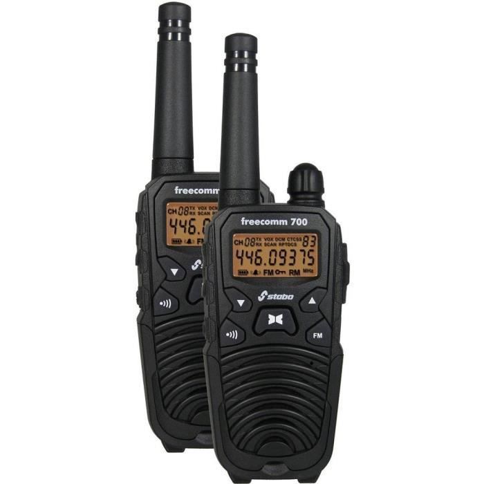 PRESIDENT Coffret de Talkie-walkies Freecomm 700