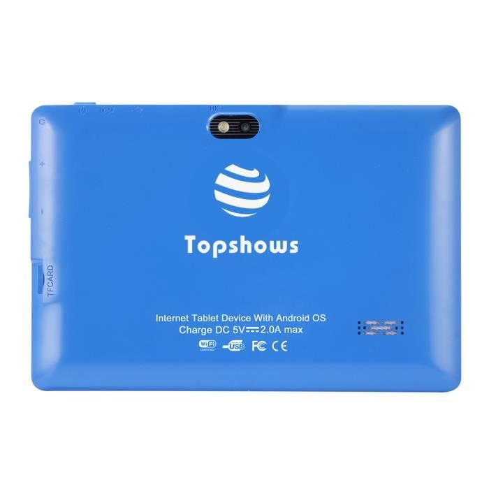 Topshows Q8 Tablette tactile 7 pouces XGA -RAM2