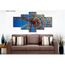 Sans Cadre 5 Pièce Forest Posters Art Peinture Toile Hd Imprimé