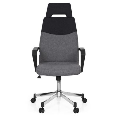 Gris Chaise Tissu Pro Bureau Foncégris Hjh De Achat Royal Office vyNn0mO8w
