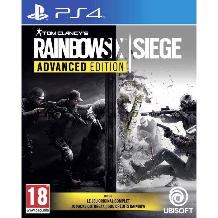 Rainbow Six Siege Advanced Edition Jeu PS4