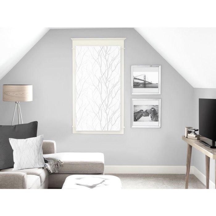 SOLEIL D'OCRE Brise bise Liane 45x90 cm - Blanc