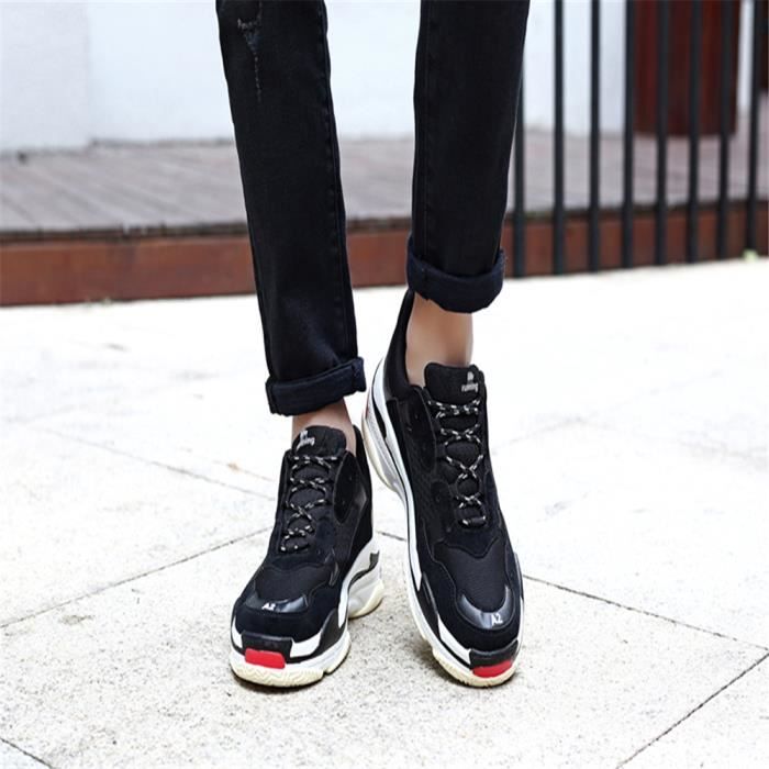 De Été Sneakers Taille Confortable Homme Blanc noir Luxe Extravagant Baskets Respirant Marque gris Grande Chaussures PqTnnwS0