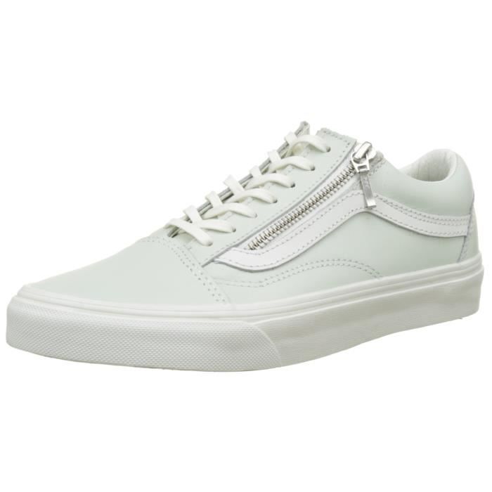 37 2 Taille 1 Old Skate ZipcuirChaussures Skool Unisexe Vans Djdht TclJKF13
