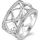 bague ti sento 1980zi - bague argent zirconium fem
