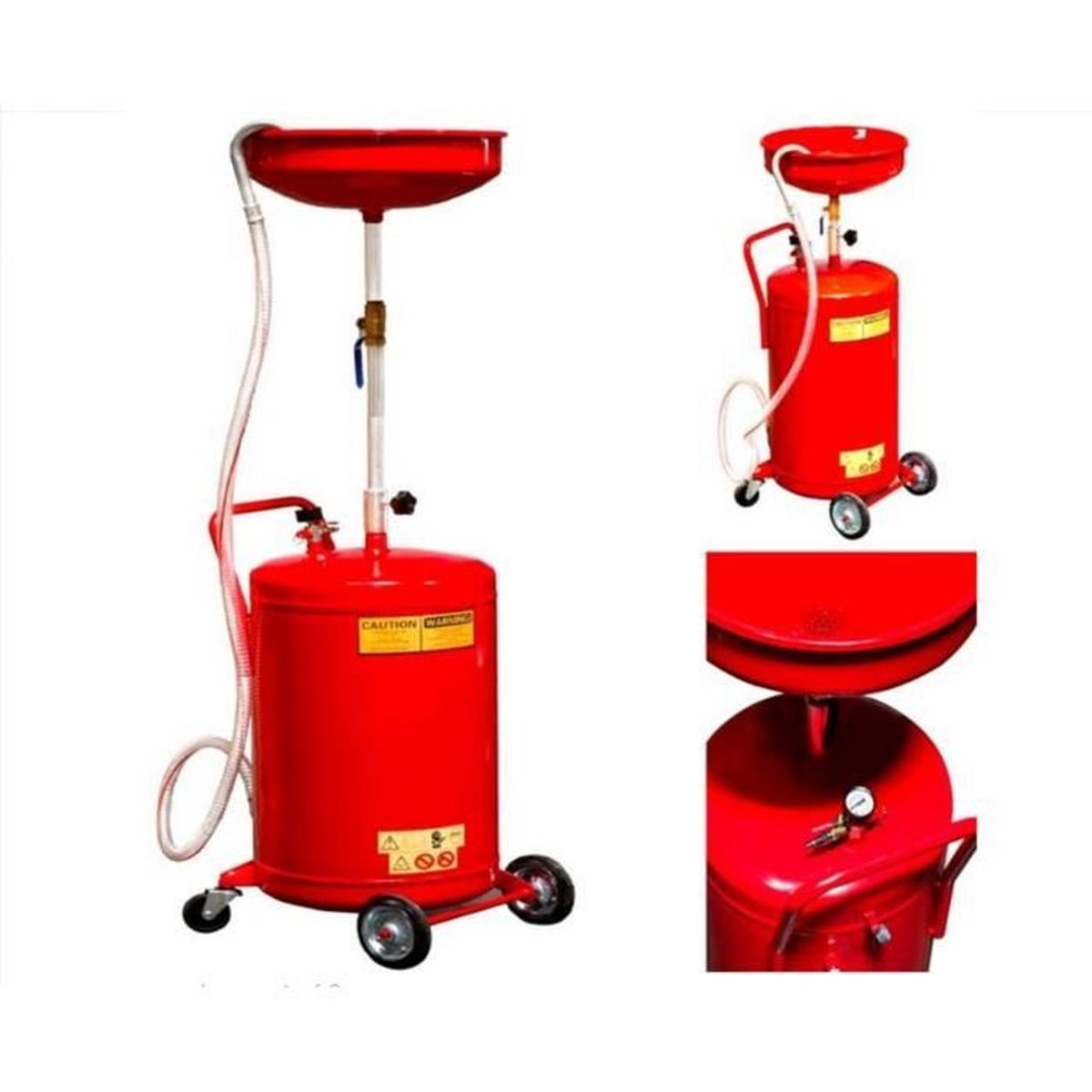 Récupérateur D huile De Vidange RECUPERATEUR D HUILE 65 L PAR GRAVITE PRO - Achat / Vente bac de