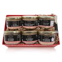 COFFRET CADEAU ÉPICERIE LES 3 CHEFS Coffret Table des Gourmets COFFRET CADEAU ÉPICERIE LES 3 CHEFS Coffret Table des Gourmets