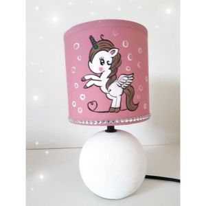 Pas Ewdy9h2ei De Achat Cher Licorne Lampe Chevet Vente OPX8nNk0w