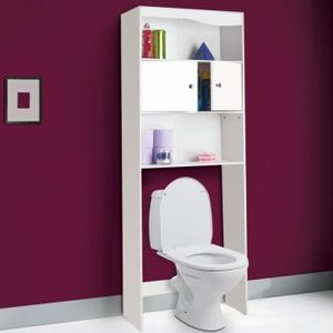 Meuble En Bois Dessus Wc Achat Vente Pas Cher