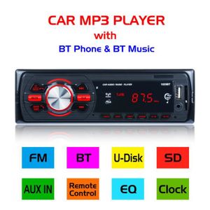 Lecteur Multimédia de Voiture Stéréo FM Radio 1025BT Car MP3 Player Autoradio MP3/Bluetooth/USB + Télécommande Lecteur Multimédia de Voiture Stéréo FM Radio 1025BT Car MP3 Player Autoradio MP3/Bluetooth/USB + Télécommande