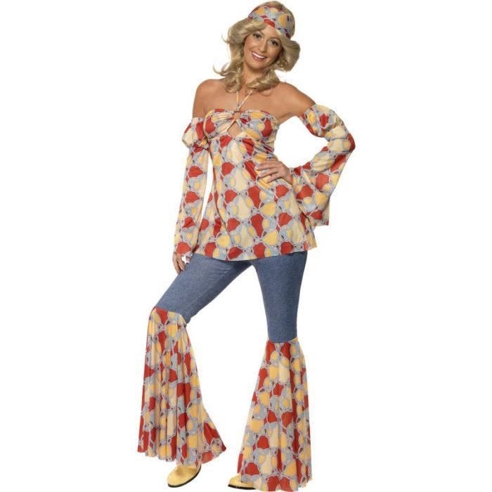 déguisement vintage hippie femme - achat / vente déguisement