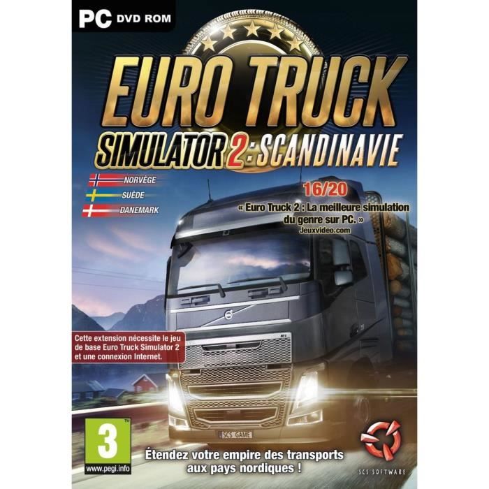 Euro Truck 2 Simulator : Scandinavia Jeu PC