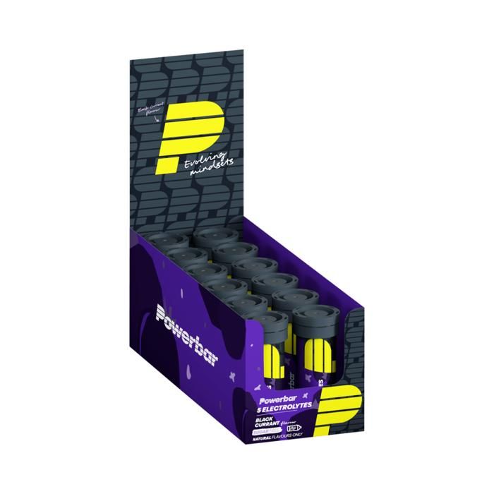 POWERBAR 5 Boisson Sport Electrolytes Zéro Calories Cassis - 12x10 Comprimés