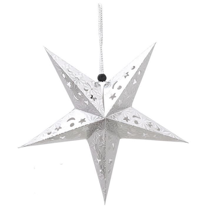 45cm Etoile Papier A Suspendre 3d Etoile Suspensions Du Plafond