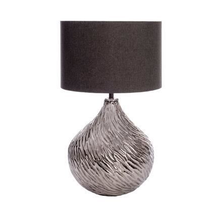 Abat Coloris Aluminium Jour Grisé Taupe Lampe Pied Goutte D'eau dWxrCBoe