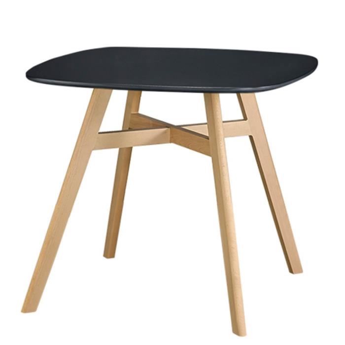 table manger carre design scandinave 2 4 personnes table de salle manger pitement bois noir - Table Salle A Manger Carree Design table manger carre design scandinave 2 4 personnes table de salle manger pitement bois noir - Table Salle A Manger Carree Design