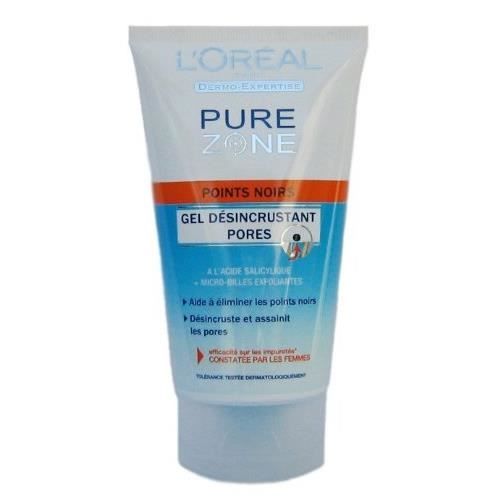 Gel désincrustant pores L'Oréal Pure Zone