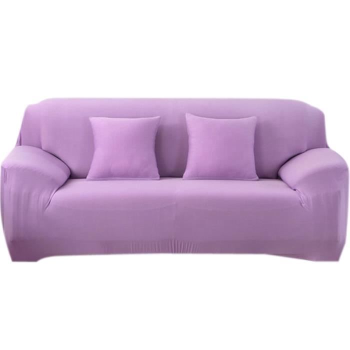 Nice Housse De Canape 3 Places Pas Cher #8: Housse De Canapé 3 Places Violet Clair Avec Accoud Nice Housse De Canape 3 Places Pas Cher #8: Housse De Canapé 3 Places Violet Clair Avec Accoud