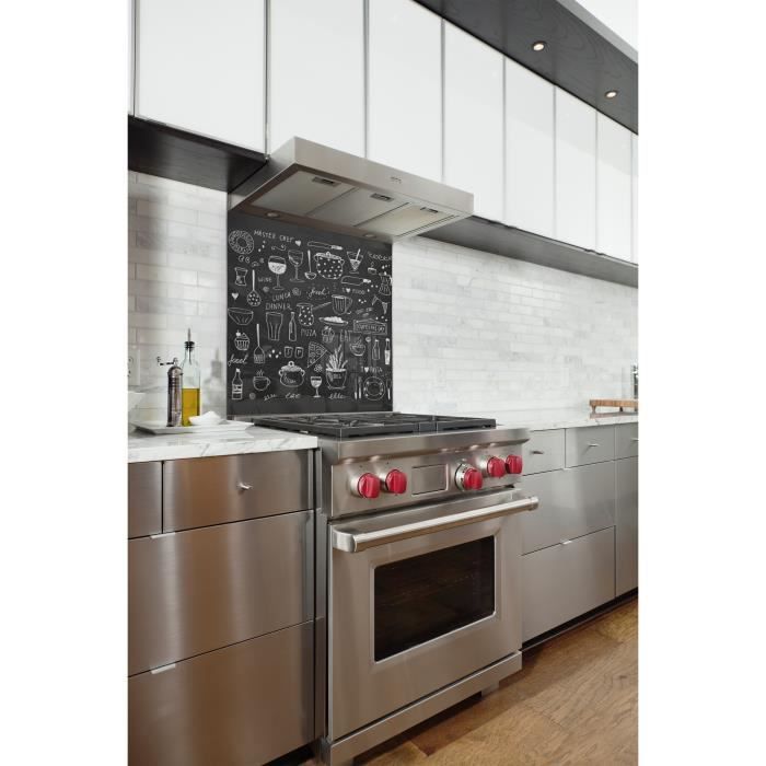 Fond de hotte "Master chef" en Panneau1