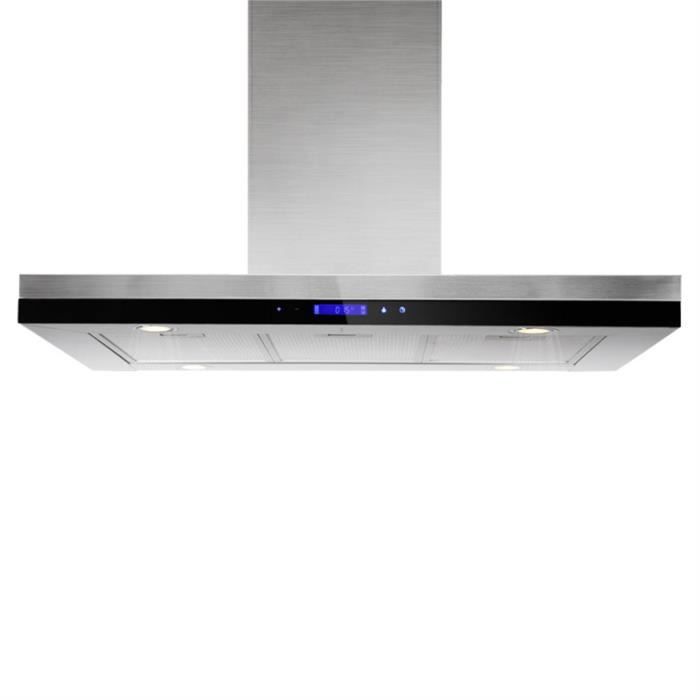 Klarstein 90TS4 Hotte murale aspirante - Puissance3