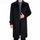 Homme Manteau Hiver de Laine de Bouton Simple Sli
