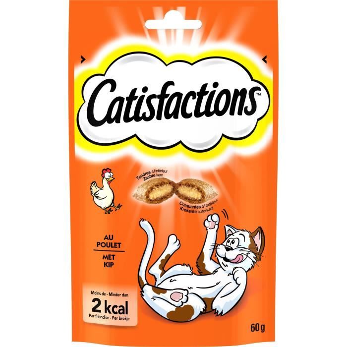 Friandises au Poulet pour Chat - Catisfactions - 60g