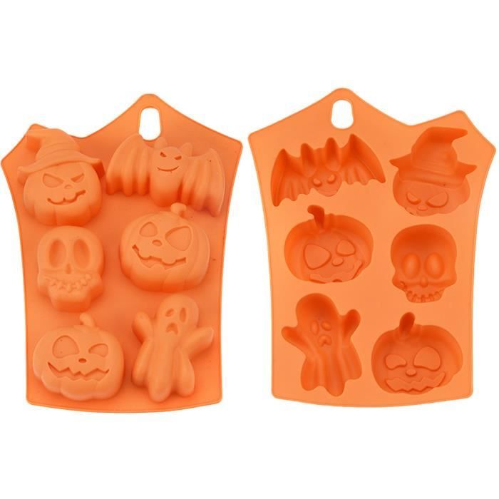 MOULE Halloween Moule Citrouille Potiron Silicone Gâteau