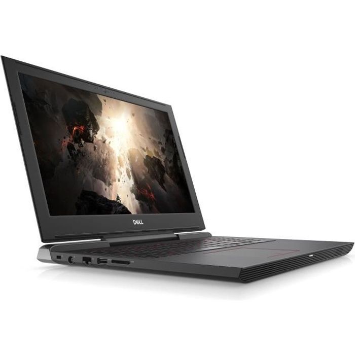 PC Portable DELL Dell G5 15 (5587) - 15.6 FHD - Core i5-8300H - RAM 8 Go - 256 Go SSD - GeForce® GTX 1050 Ti - Win 10 Home 64bit