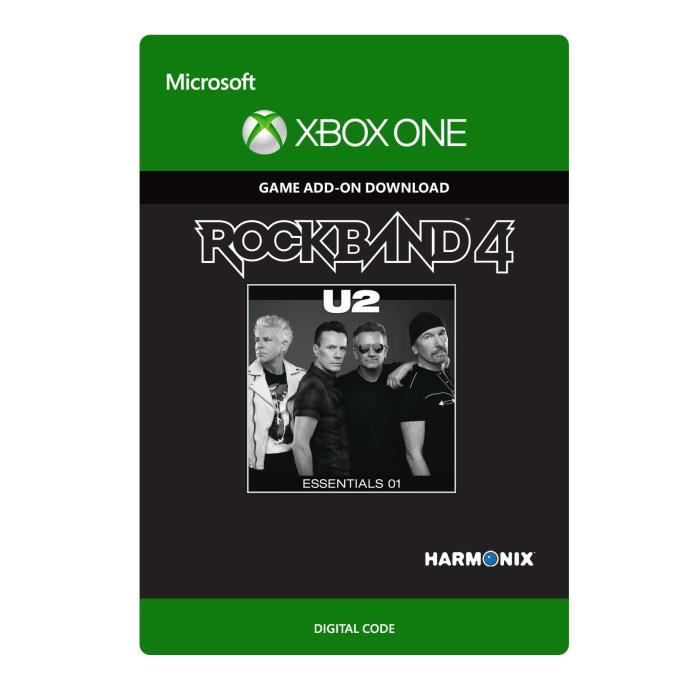DLC ROCK BAND™ 4 : U2 Essentials Pack 01 pour Xbox One