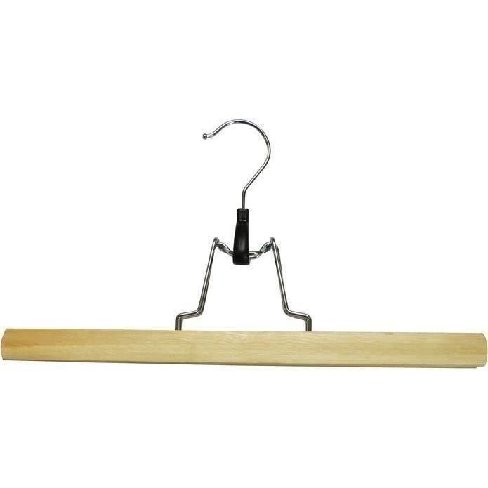 Pince en bois verni pour jupe L : 30 cm