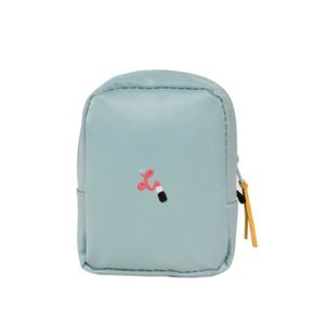 Mini Rouge à Lèvres Portable Pressé Poudriers Sac De Rangement Bleu Vert