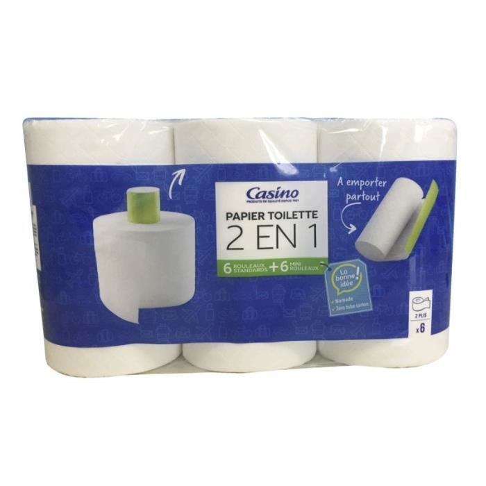 Rouleaux de Papiers Toilette Sans Mandrin