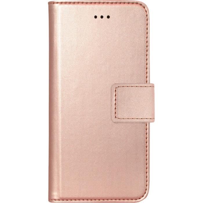 BBC Etui folio universel standard - Rose Or - L