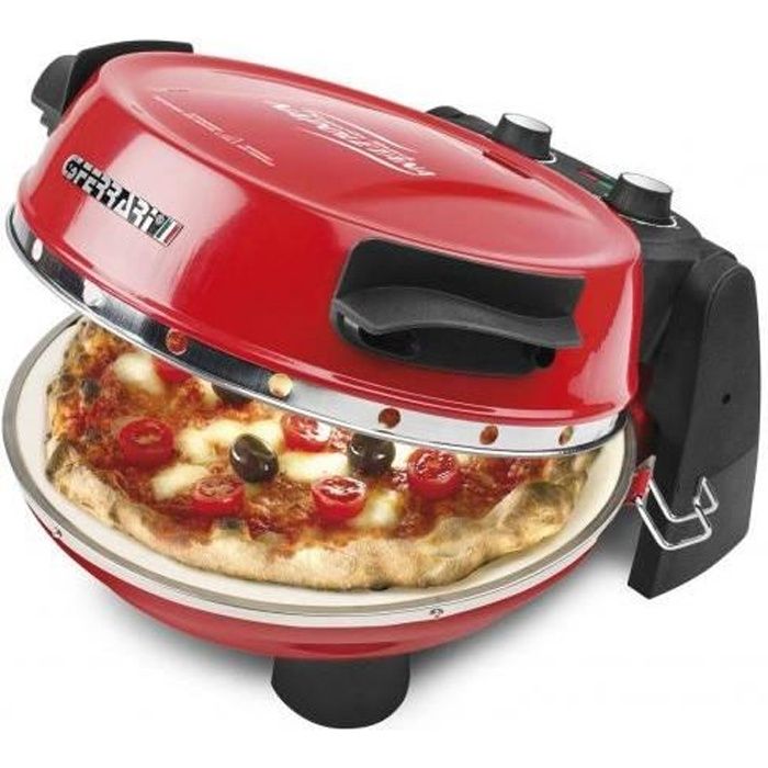 G3FERRARI G1003200 Four à pizza et panini - Rouge