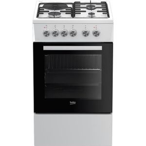 CUISINIÈRE - PIANO Beko FSS53000DW Cuisinière pose libre largeur : 50