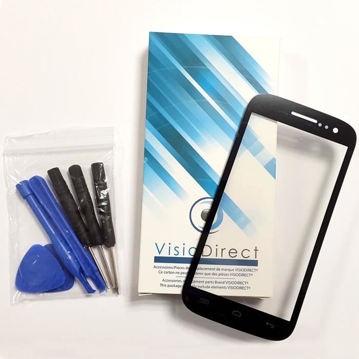 ECRAN LCD VITRE TACTILE Pour WIKO VIEW 4 Lite NOIR VERT BLEUE OUTILS COLLE - - Pi&egrave;ces Et Outils